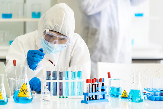 Scientists use dropper testing