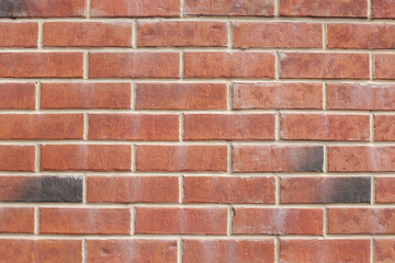 .Red brick wall