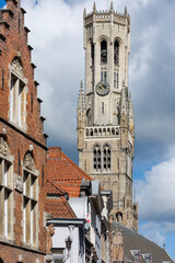 Obraz premium The Belfry of Bruges, Belgium,