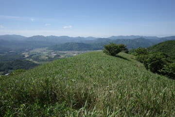 日本の岡山県の下蒜山