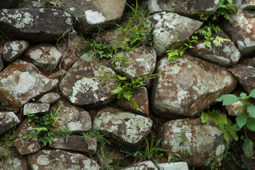 Close up the order of stones