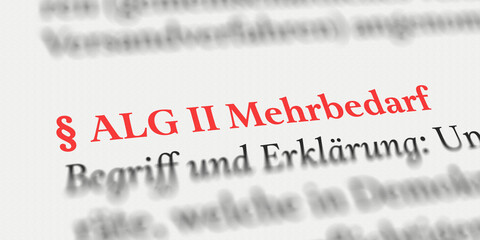 Arbeitslosengeld Mehrbedarf