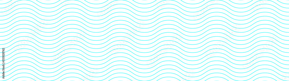 Poster abstract dynamic wave of lines. seamless pattern. abstract wavy background. vector.