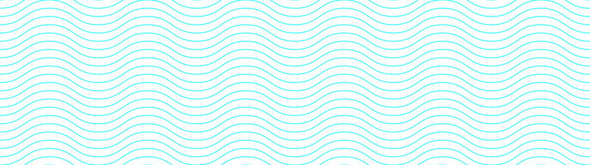 Abstract dynamic wave of lines. Seamless pattern. Abstract wavy background. Vector.