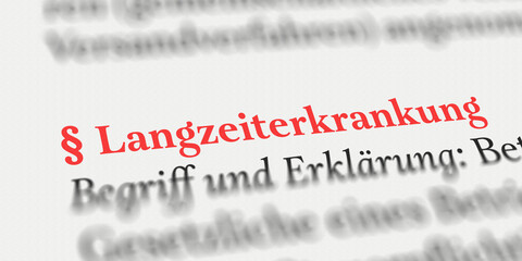 Langzeiterkrankung