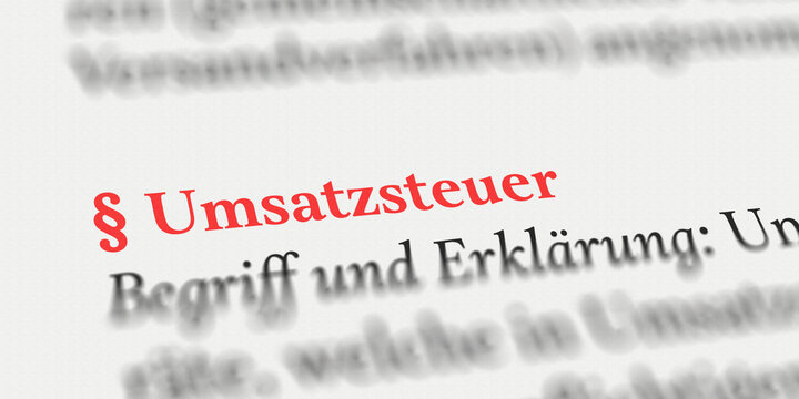 Umsatzsteuer im Buch