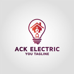 commercial electrical company logo design