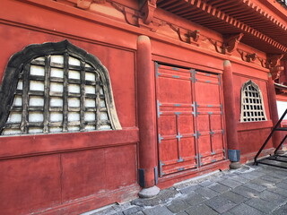 増上寺の門、港区、東京