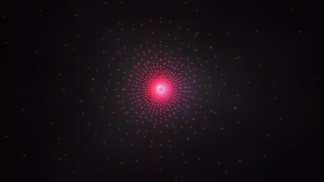 Abstract Concentric Circles Tunnel Background Loop. dots spiral tunnel. . tunnel of points