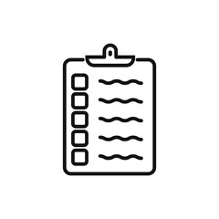 clipboard with checklist