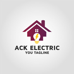 commercial electrical company logo design 02