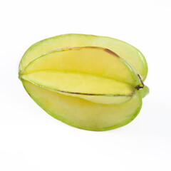 star apple on white background