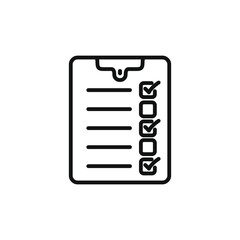 clipboard with checklist