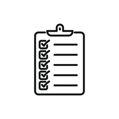 clipboard with checklist