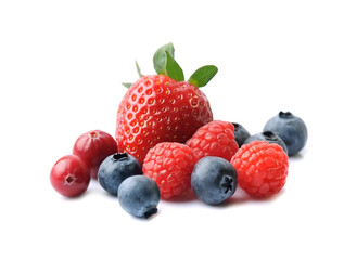 Obraz na płótnie Canvas Fresh berries
