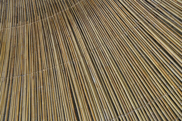 Background Brown Bamboo Wall is a traditional style construction.