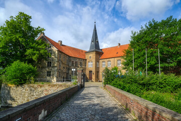 Wasserburg im Renaissance-Stil in Lüdinghausen