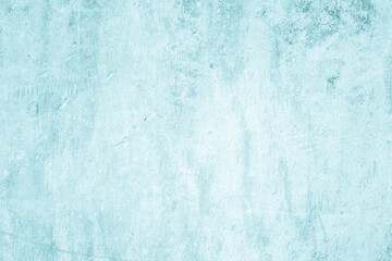 Pastel Blue and White concrete texture.Mint Green background wall decor. 