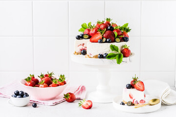 No Bake Strawberry Cheesecake