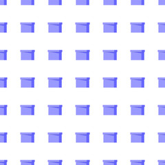 a flat image of the box, seamless pattern background