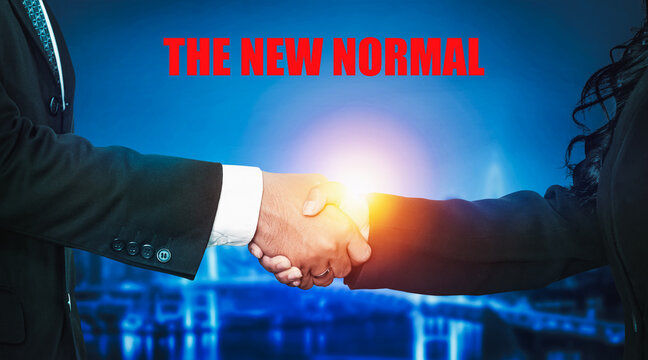 New normal concept effected by COVID 19 coronavirus - Powered by Adobe