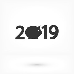 calendar 2019 Icon vector. lorem ipsum Flat Design JPG