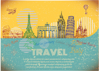 Fototapeta premium sights of Europe