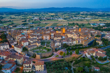 Monte San Savino town in Tuscany