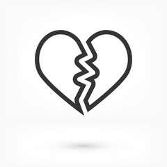 heart 10 eps bond icon design vector graphic