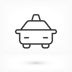 taxi 10 eps bond icon design vector graphic