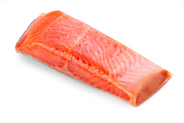 A piece of salted salmon