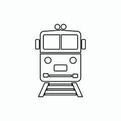 train icon vector