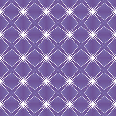 Vector seamless pattern texture background with geometric shapes, gradient colored in purple, white colors.