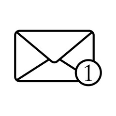 E mail, mail, envelope icon