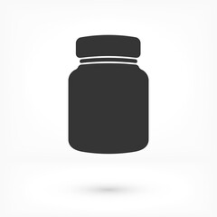 Honey jar vector  icon in trendy outline style design. vector  icon graphic illustration. Suitable for website design, logo, vector  icon app, and ui. Editable