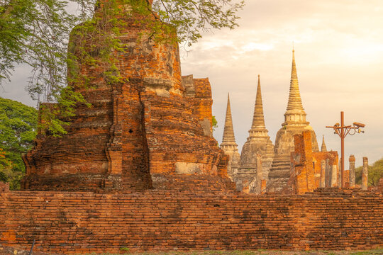 Wat Phra Si Sanphet In Ayutthaya