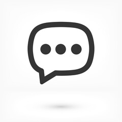 SMS mail vector icon. mail to receive SMS icon. mail to send SMS icon. mail for reading SMS flat