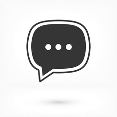 SMS mail vector icon. mail to receive SMS icon. mail to send SMS icon. mail for reading SMS flat