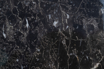 background texture of black marble tiles.