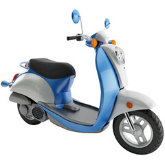 3d Rendering of a Generic Scooter