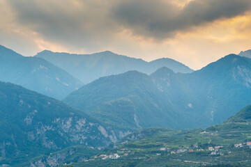 view from the mountain