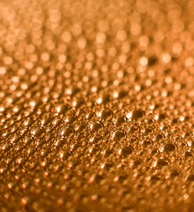 Colored soap and water bubbles. Abstract background.