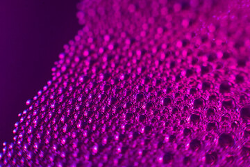 Colored soap and water bubbles. Abstract background.