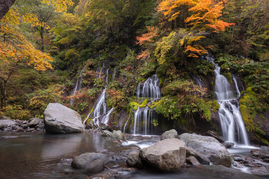 【2019年】山梨県北杜市・秋の吐竜の滝