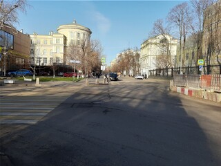 Naklejka premium Moscow street