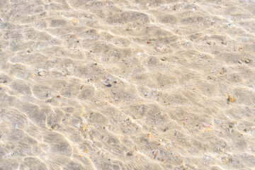 Copy space of sand beach texture abstract background.