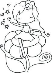 cartoon beautiful girls 