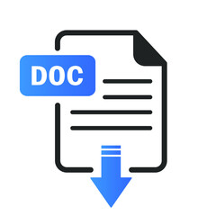 Fototapeta premium File icon vector. Document icon illustration