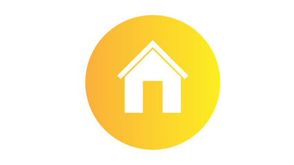 Home icon. House symbol illustration  to be used in web applications