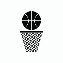 basketball icon vector